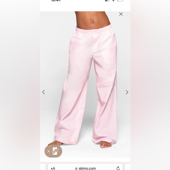 SKIMS Pink Pajama Pants - Picture 1 of 10